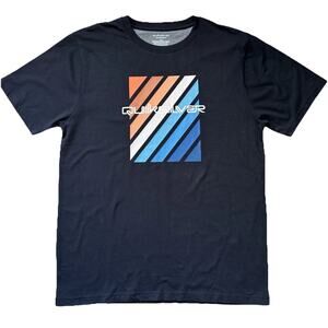 Men’s Quicksilver Black Graphic Tee Tshirt Brand New With Tags - Size M